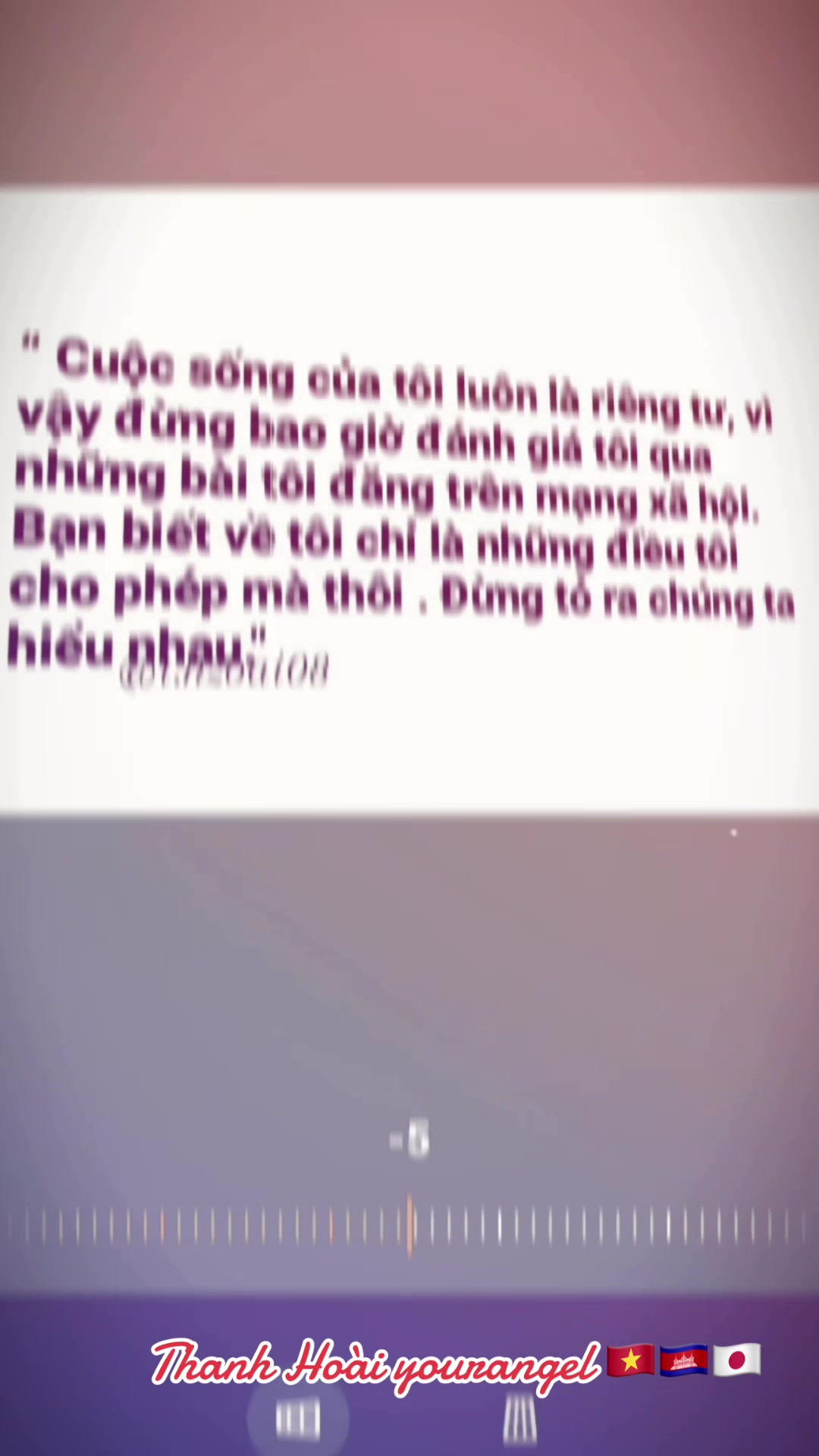 @CHỊ Đẹp thanh hoài your engel