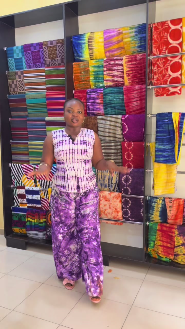 @Adire,Ankara vendor in Kaduna
