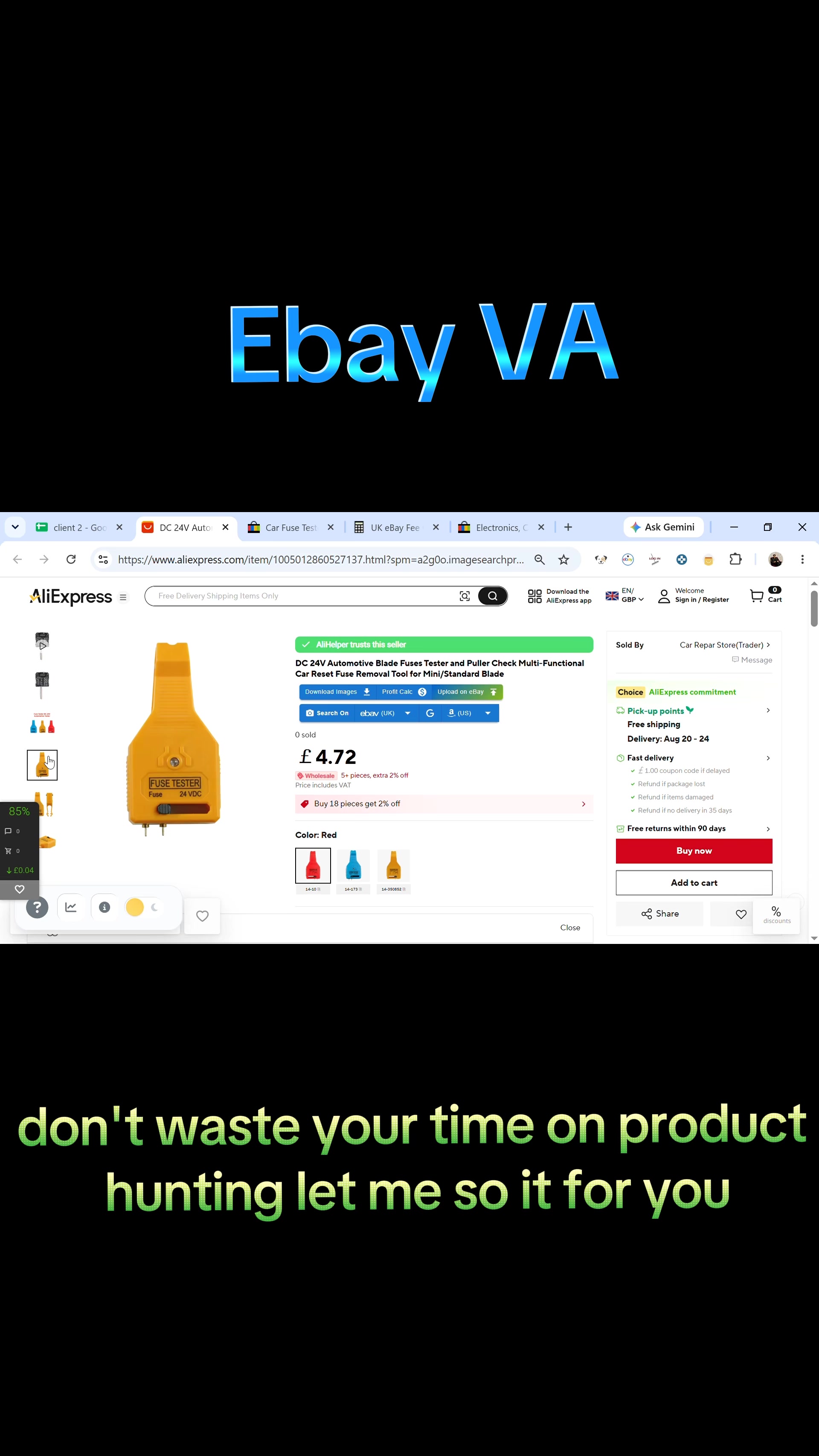 @Ebay with Filla
