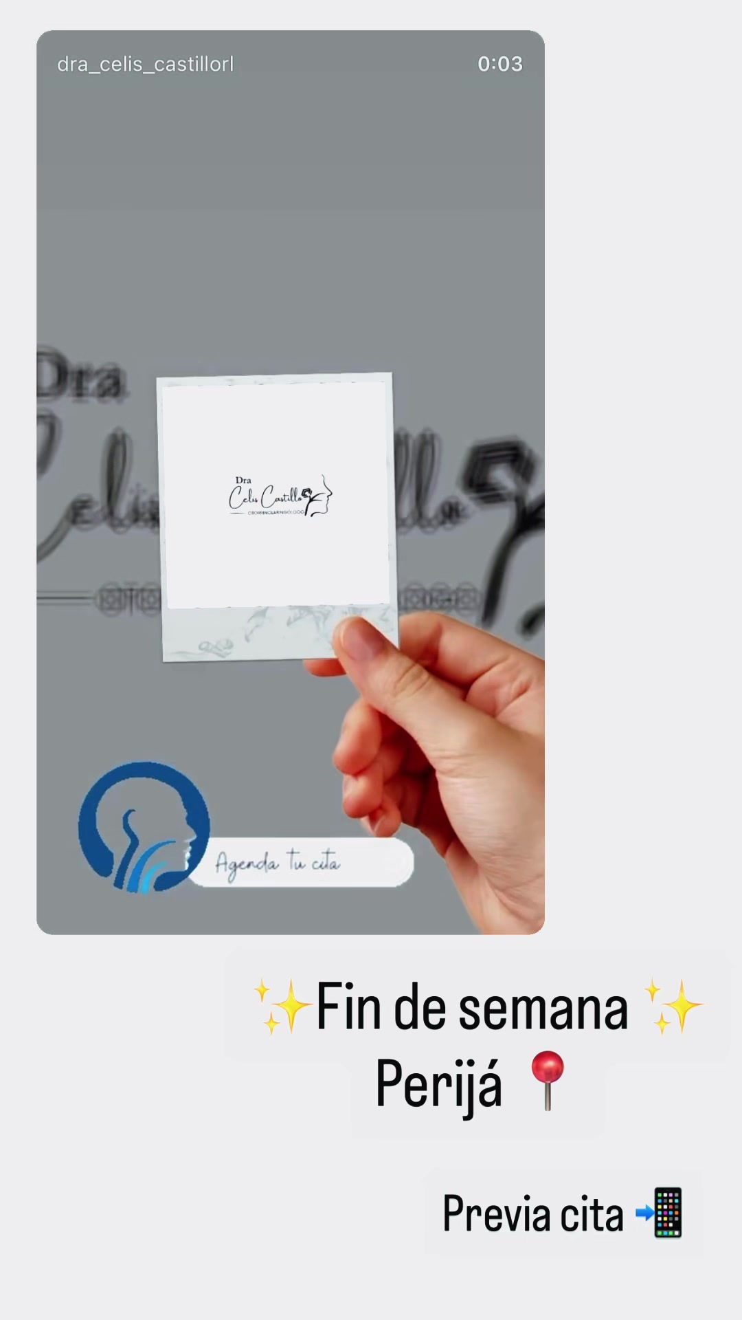 @Dra CelisCastillORL 👩🏽&zwj;⚕️