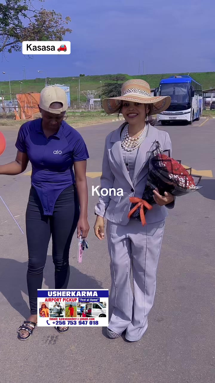 @USHERKARMA AIRPORT PICKUP 🇺🇬
