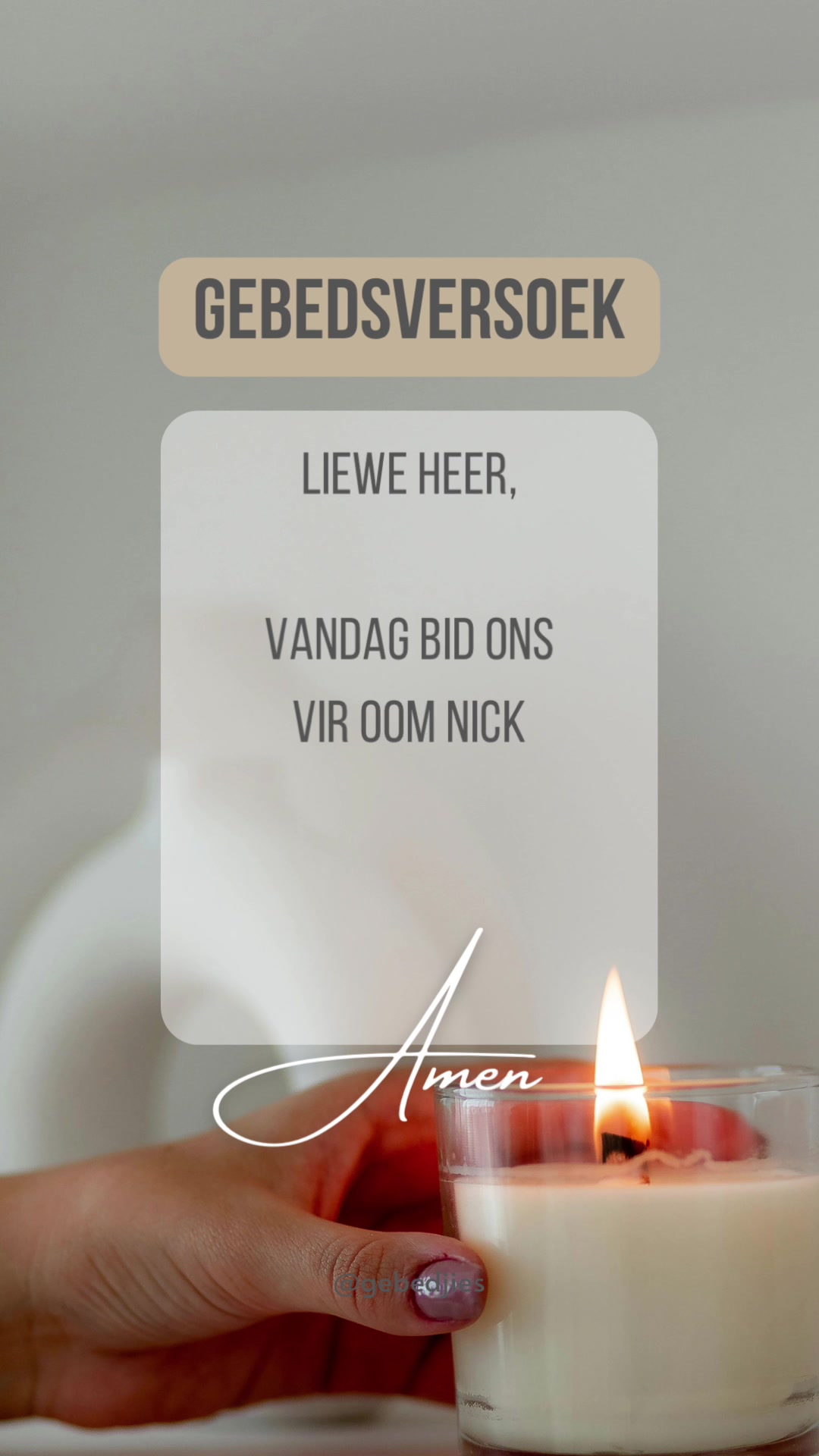 @Gebedjies