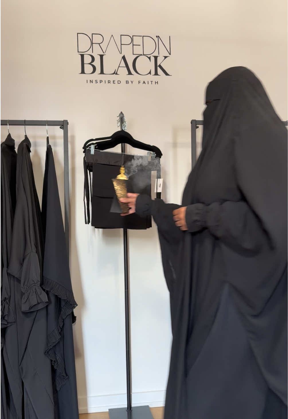 @Draped In Black