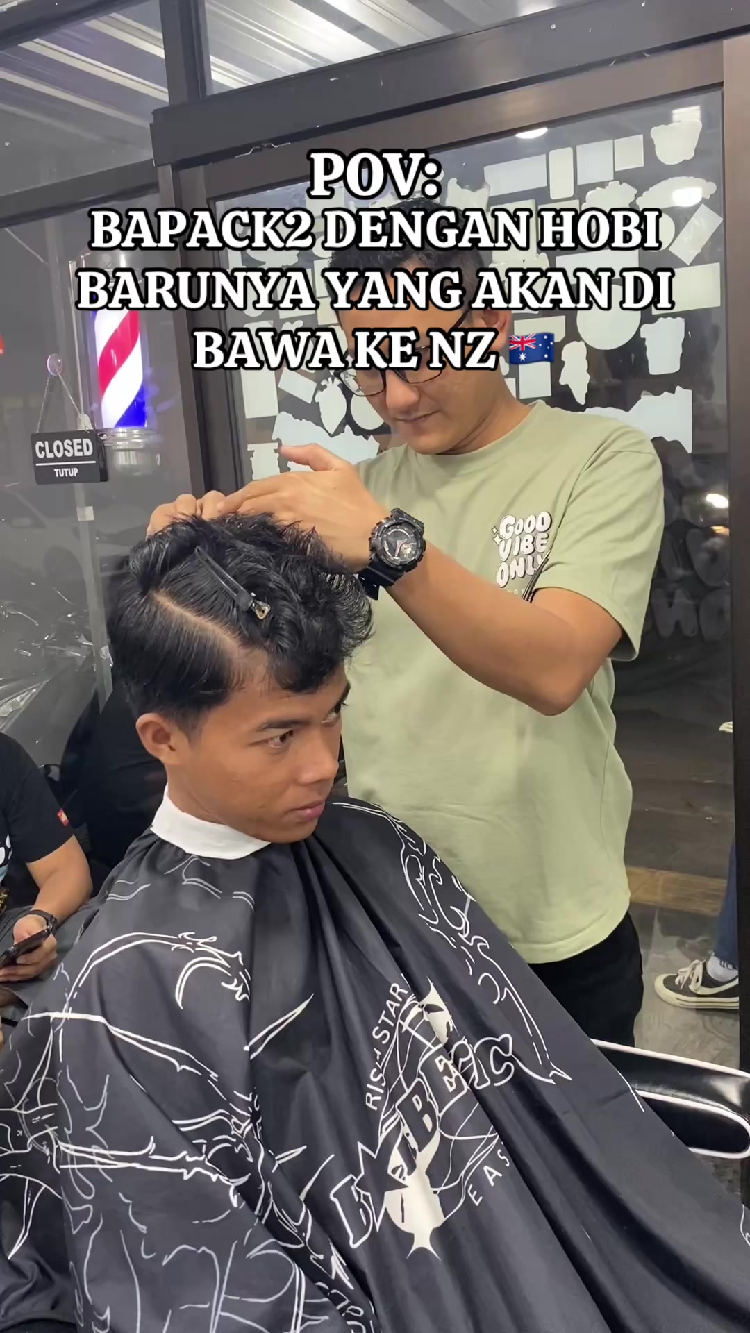 @chandra the barber