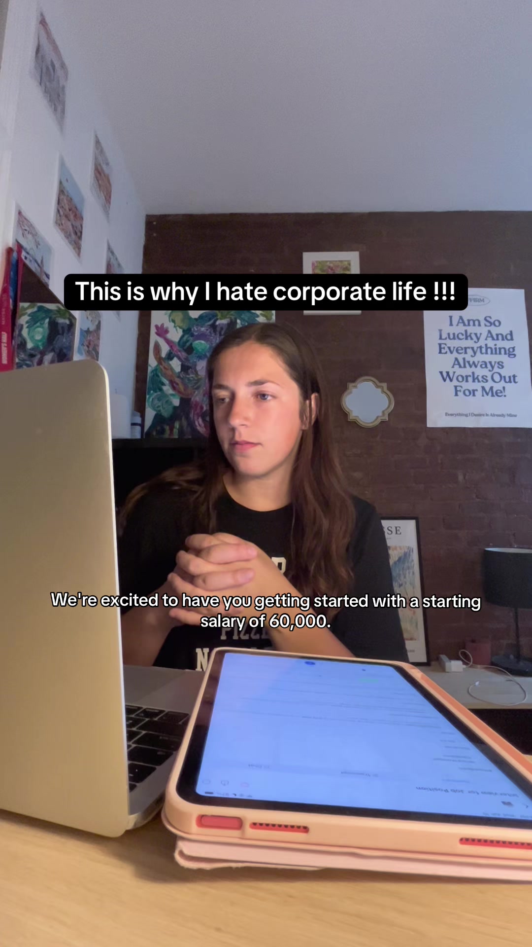 @burnout lazy girl