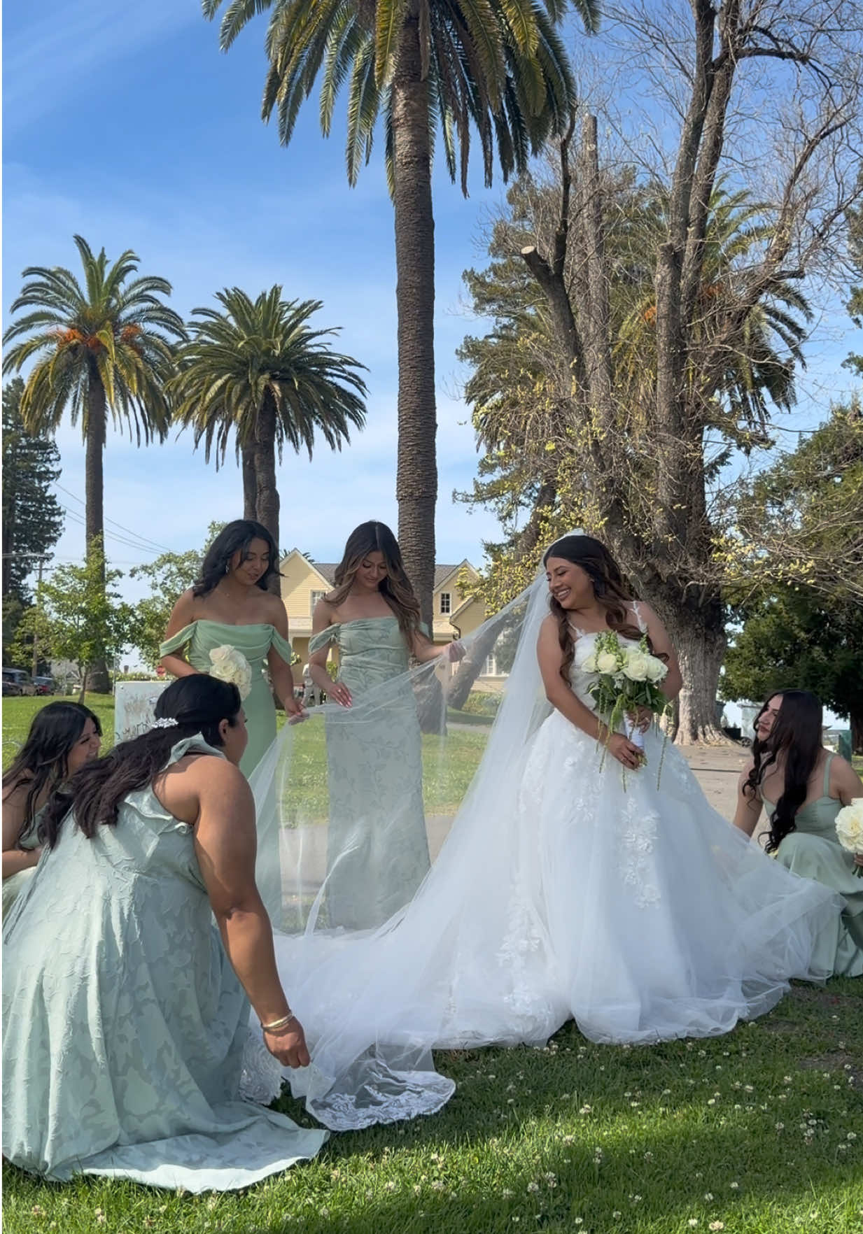 @With the Bride