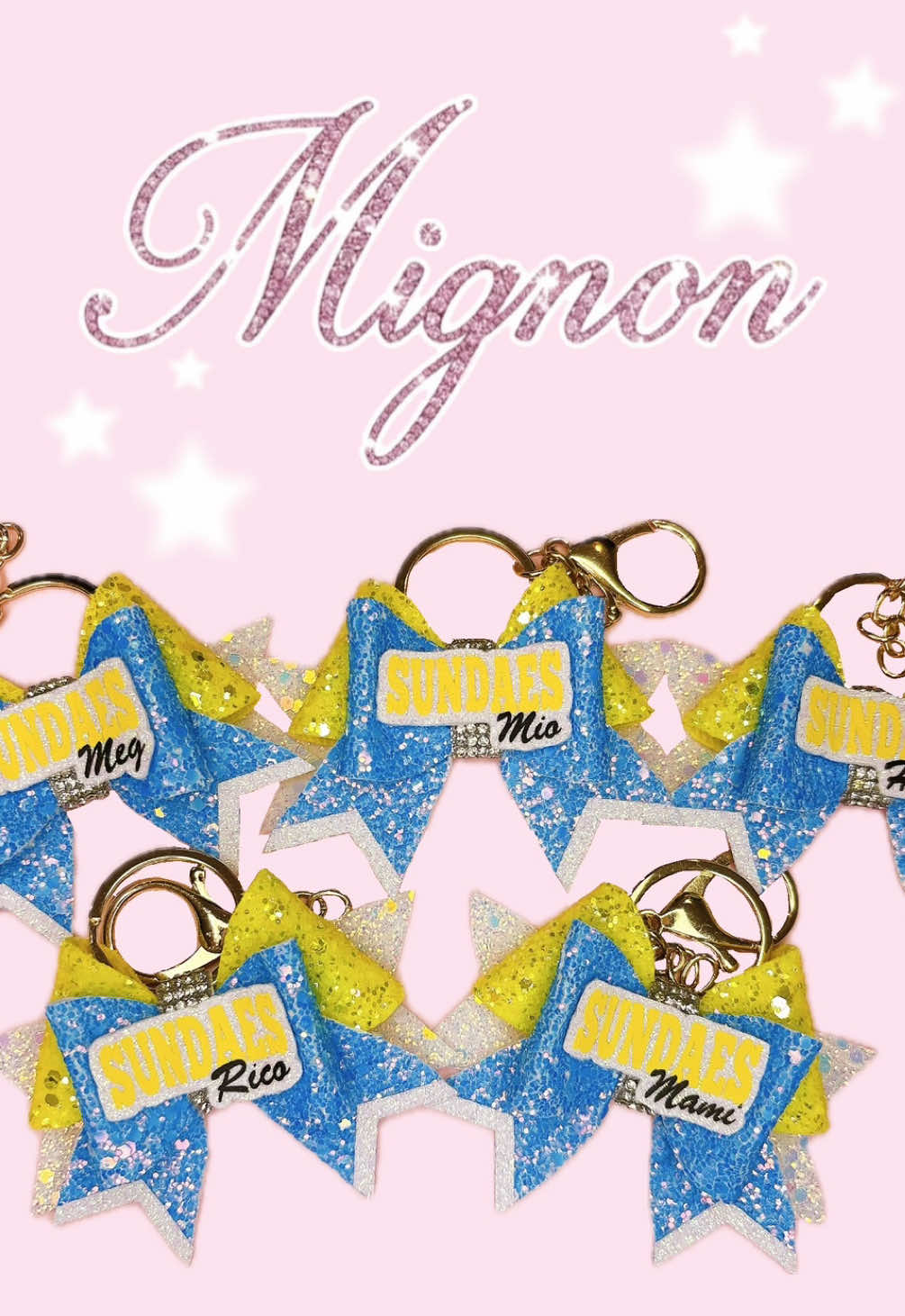 @CHEER BOW MIGNON