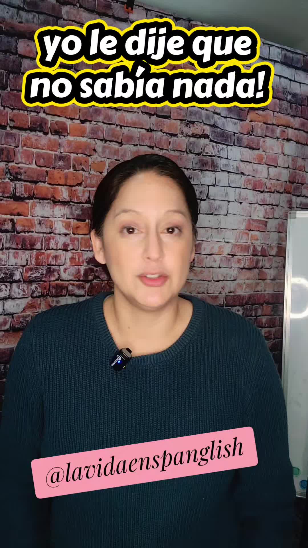 @lavidaenspanglish