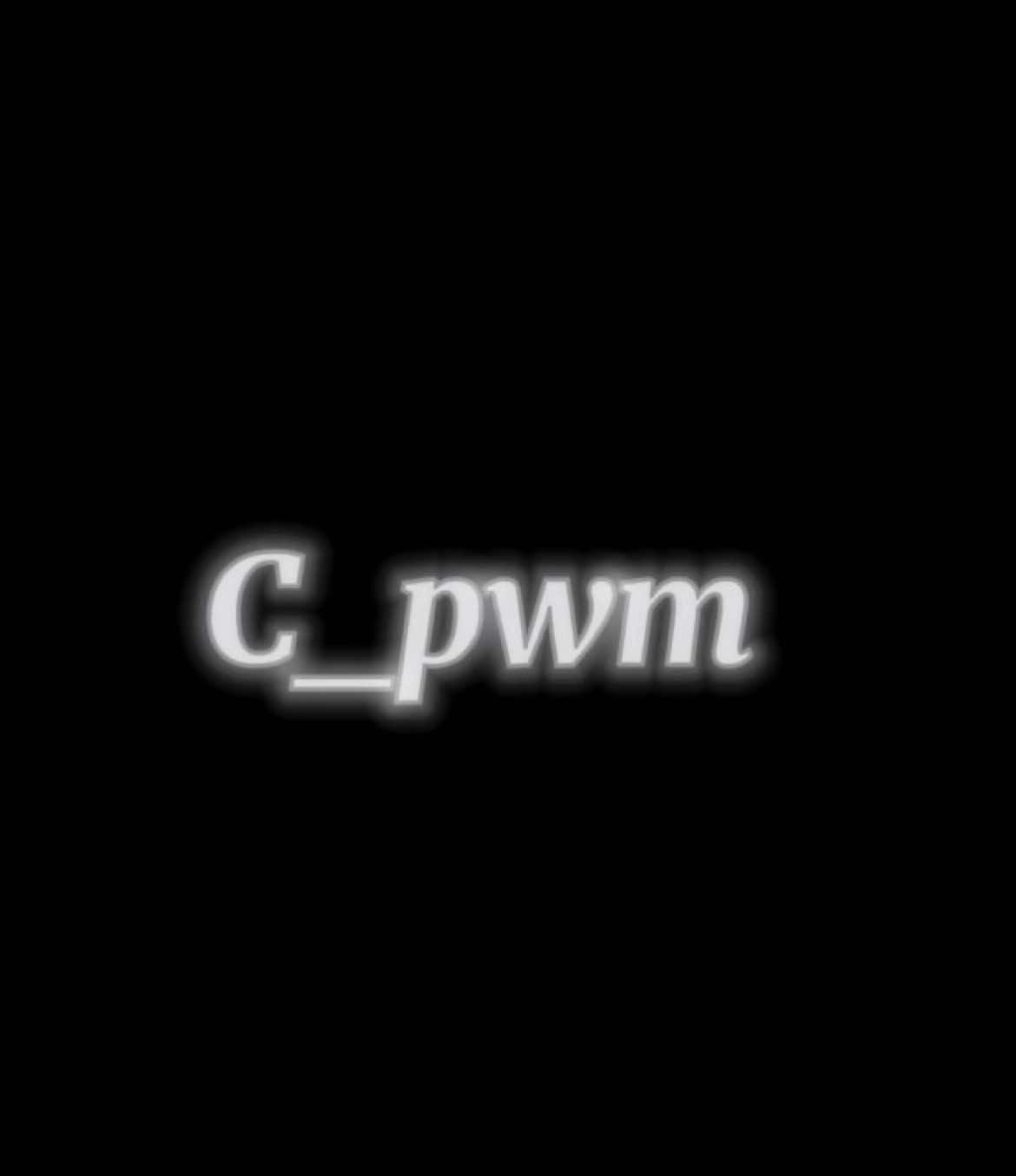 @c_pwm