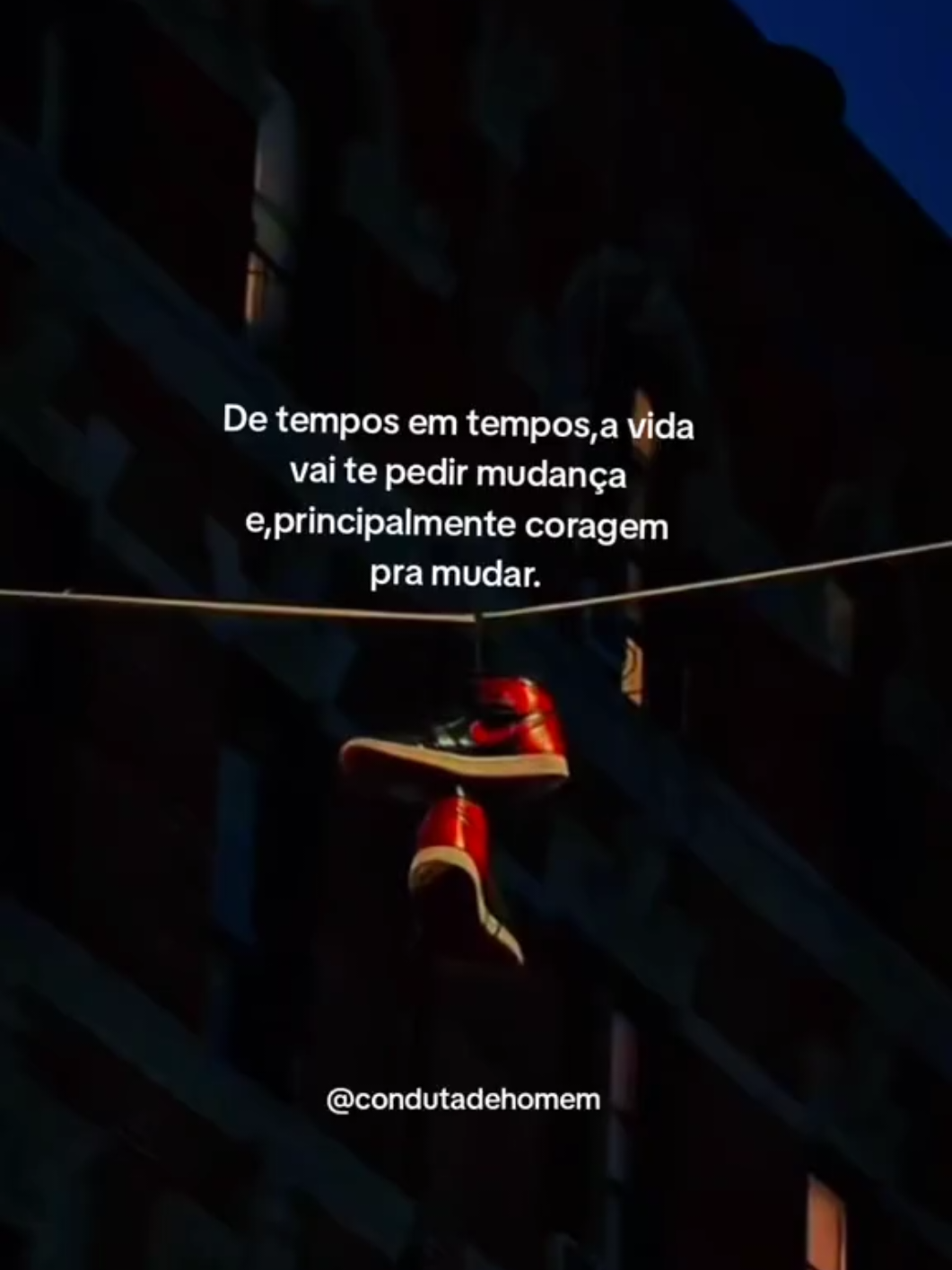 @conduta de homem