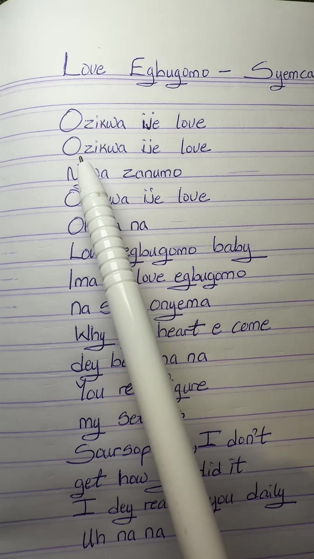 @Lyrics by Bettie 💙