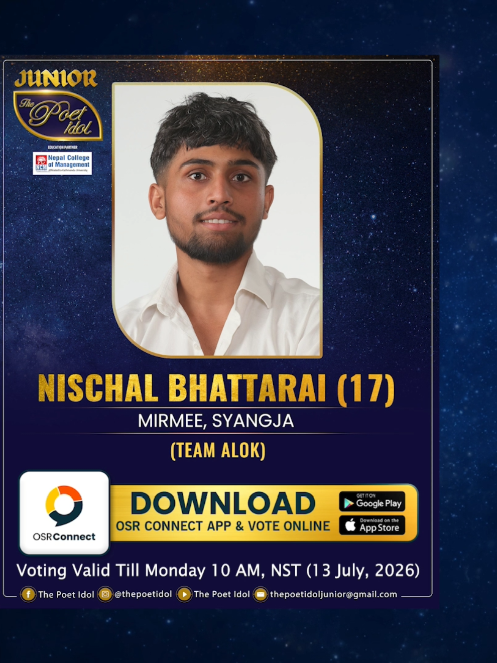 @Nischal bhattarai