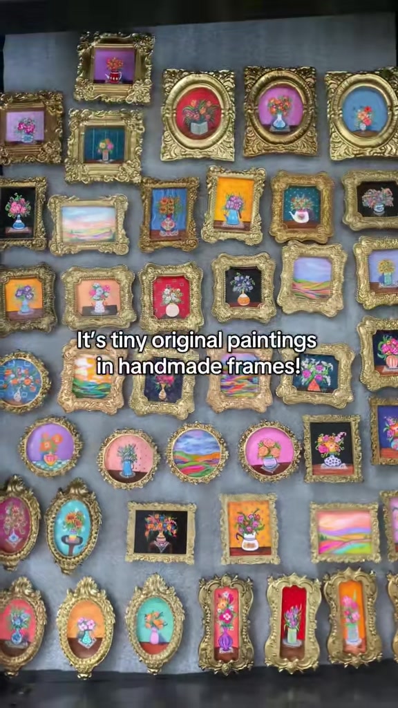 @Jillian Renee: Tiny Paintings