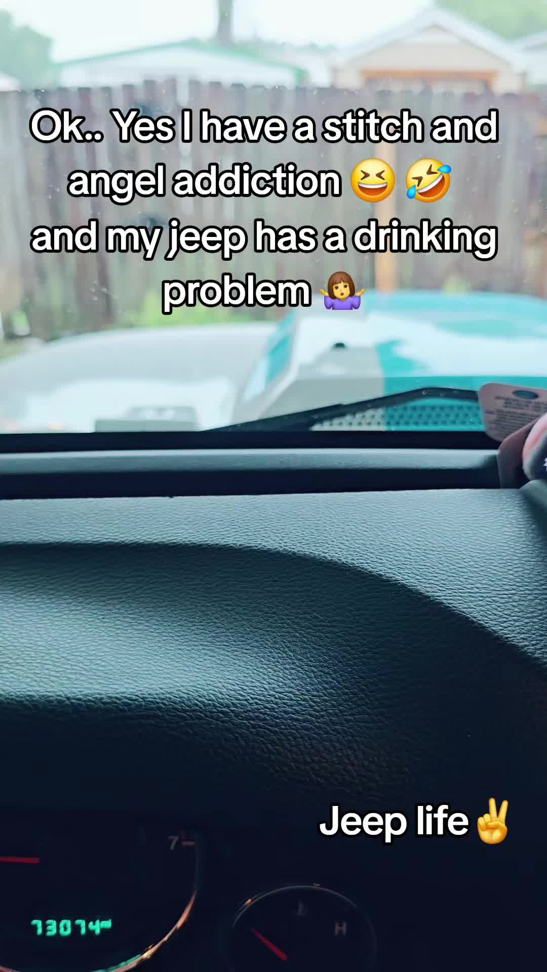 @Stitch and Angel Jeep