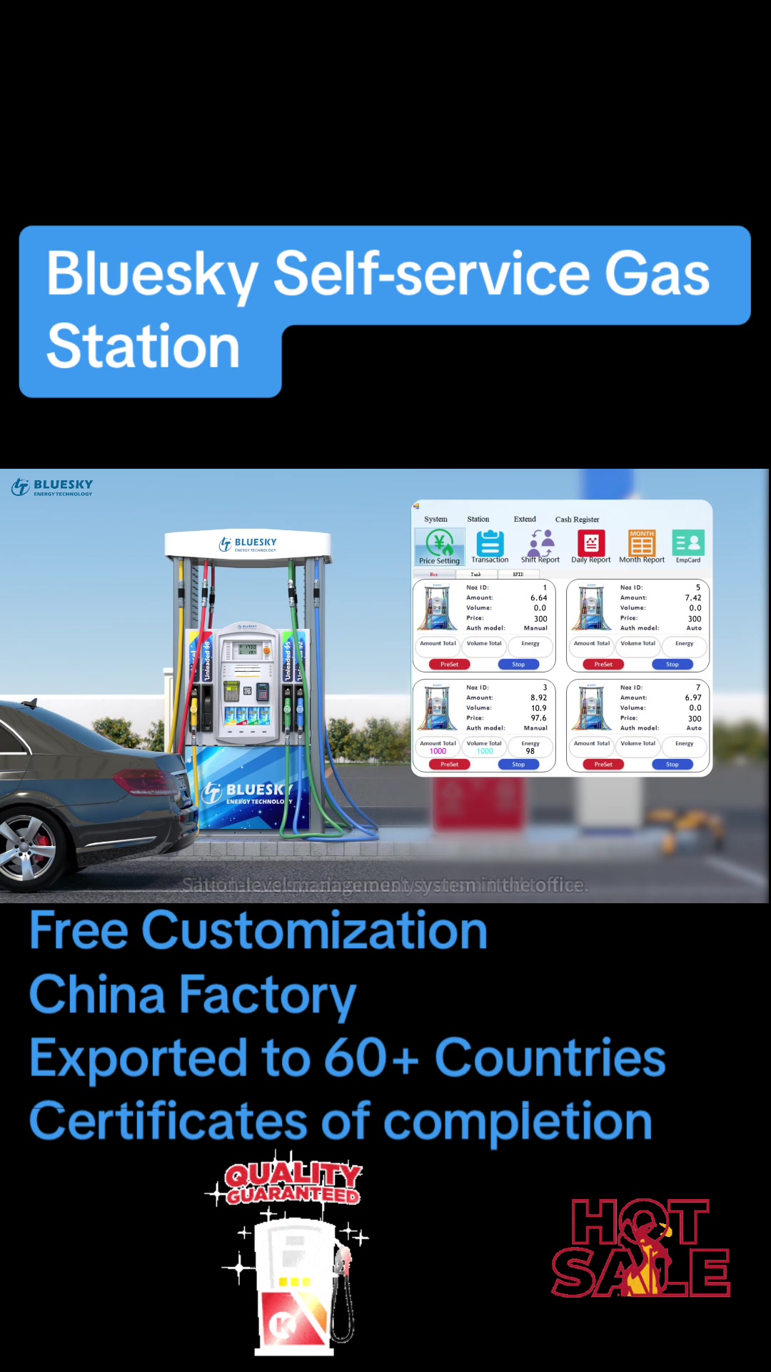 @Smart Bluesky Fuel Dispenser🏭