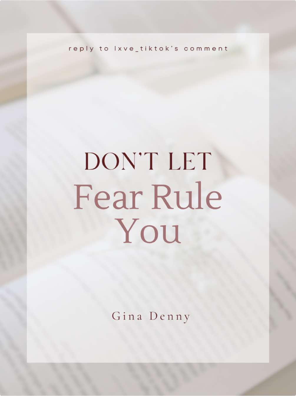 @Gina Denny