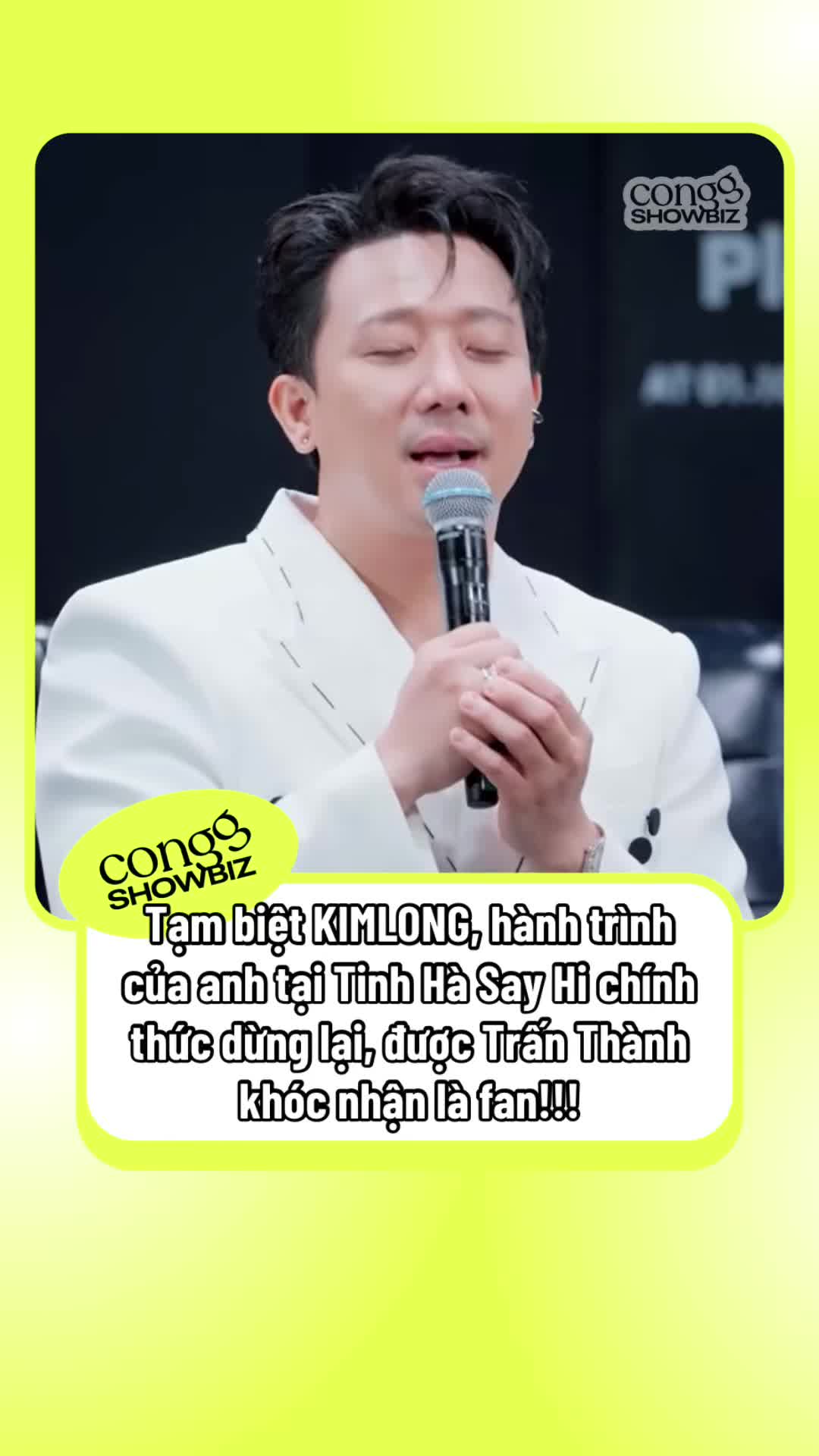 @congg SHOWBIZ