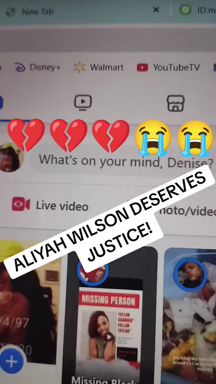 @JUSTICE⚖️for Aliyah Wilson💔