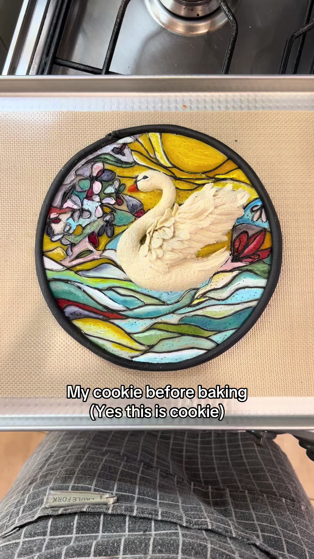 @Flower cookies lady