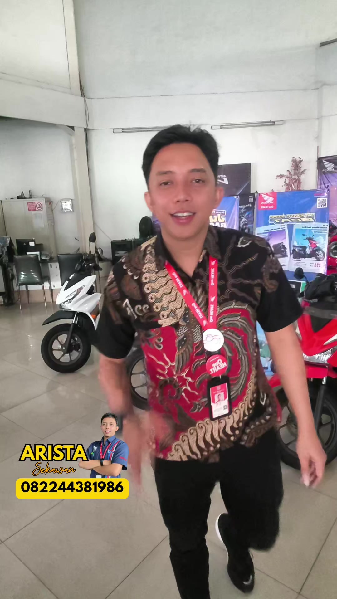 @Arista Honda Sekawan motor