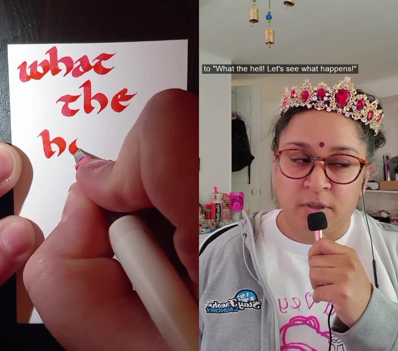 @Sweary Calligraphy