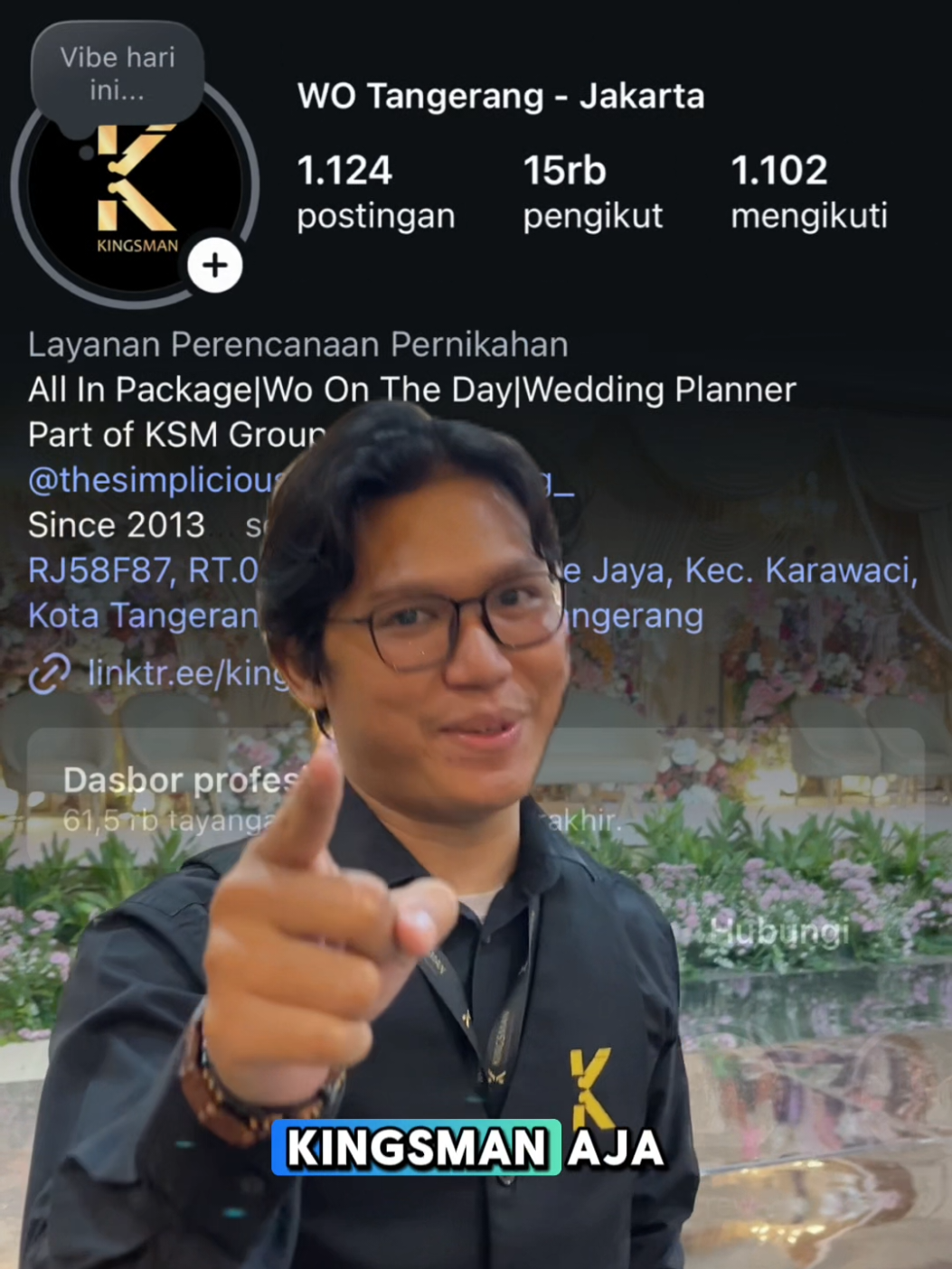 @Kingsman Wedding Service
