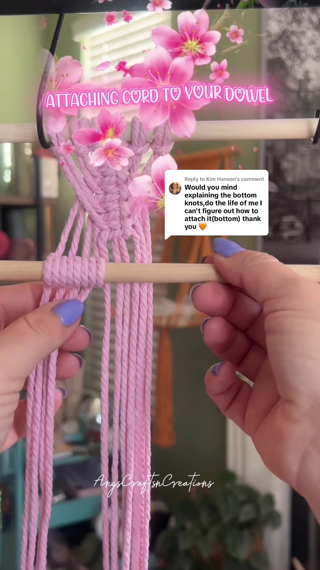 @AngsCraftsnCreations• Macrame