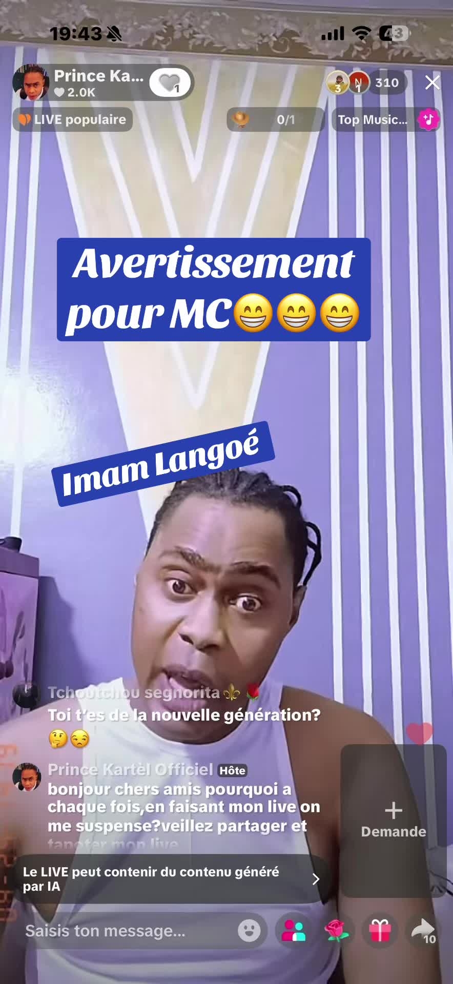 @IMAM LANGO&Eacute;