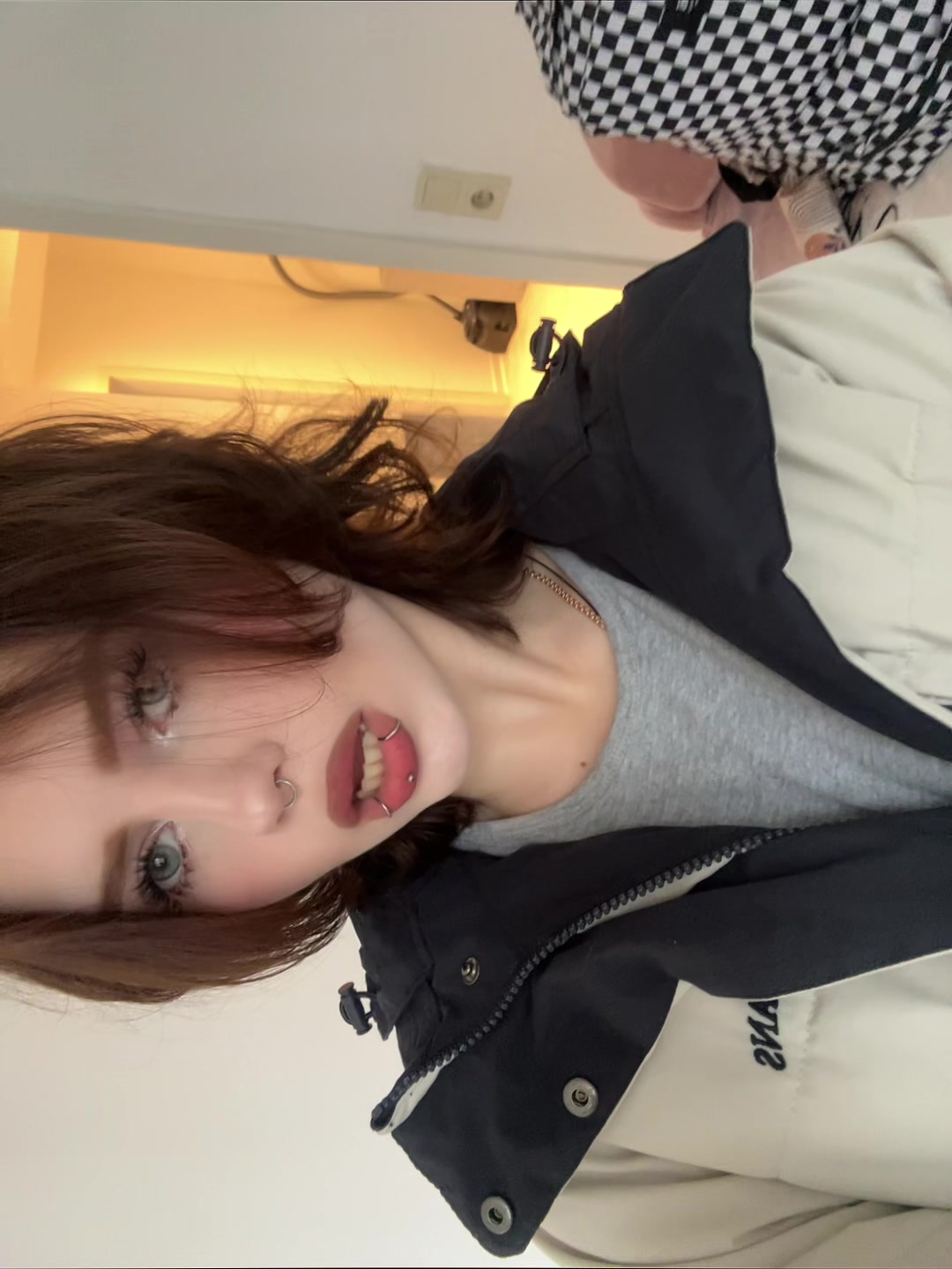 @:)
