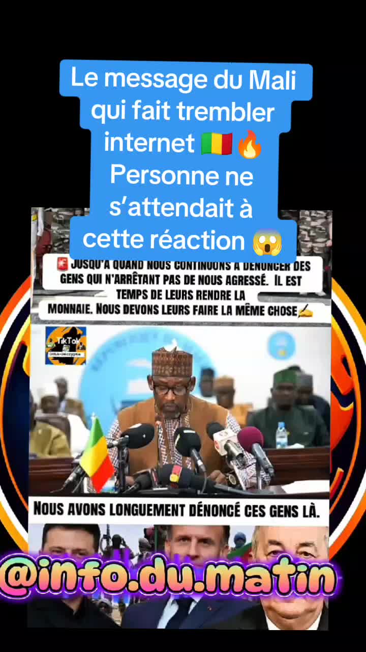 @Info du matin