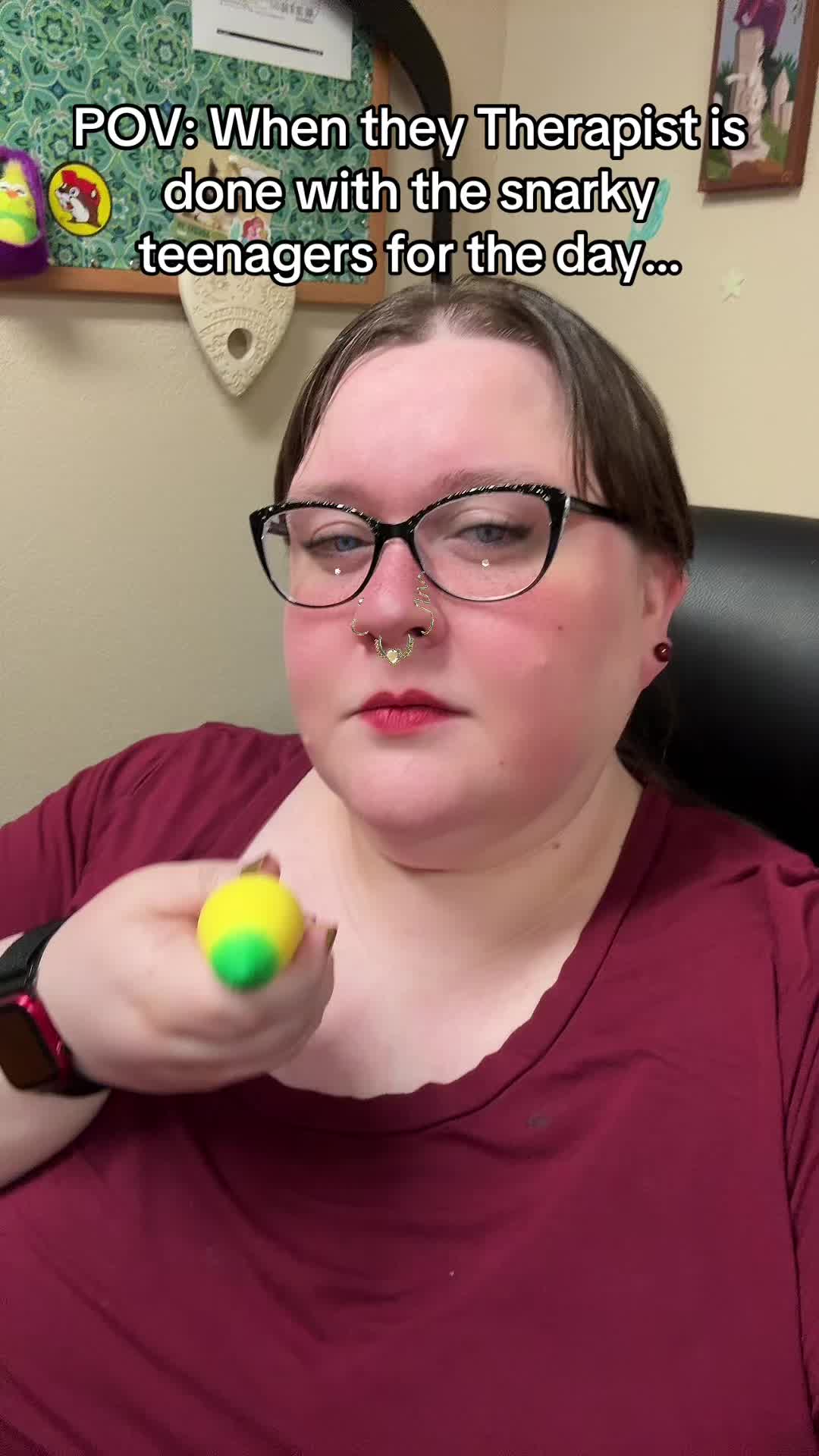 @Maggie: Therapist & Nice Gal