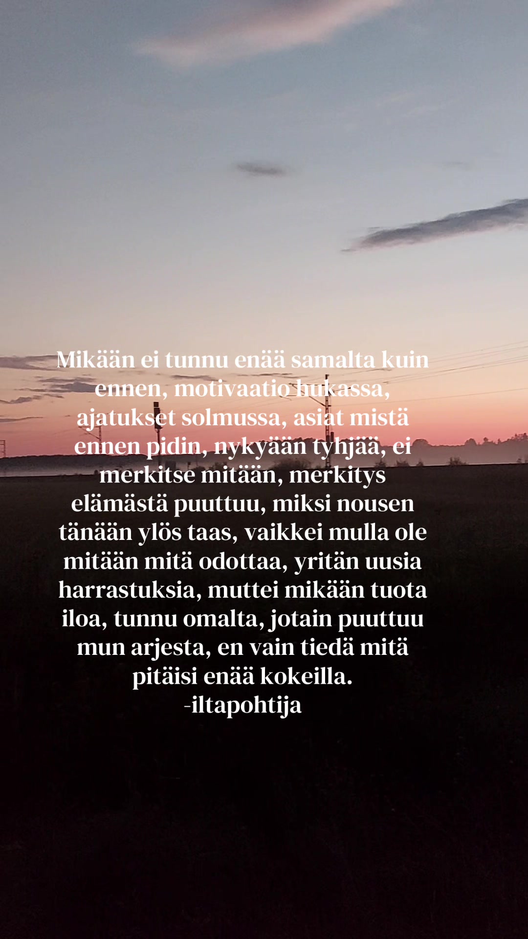 @iltapohtija