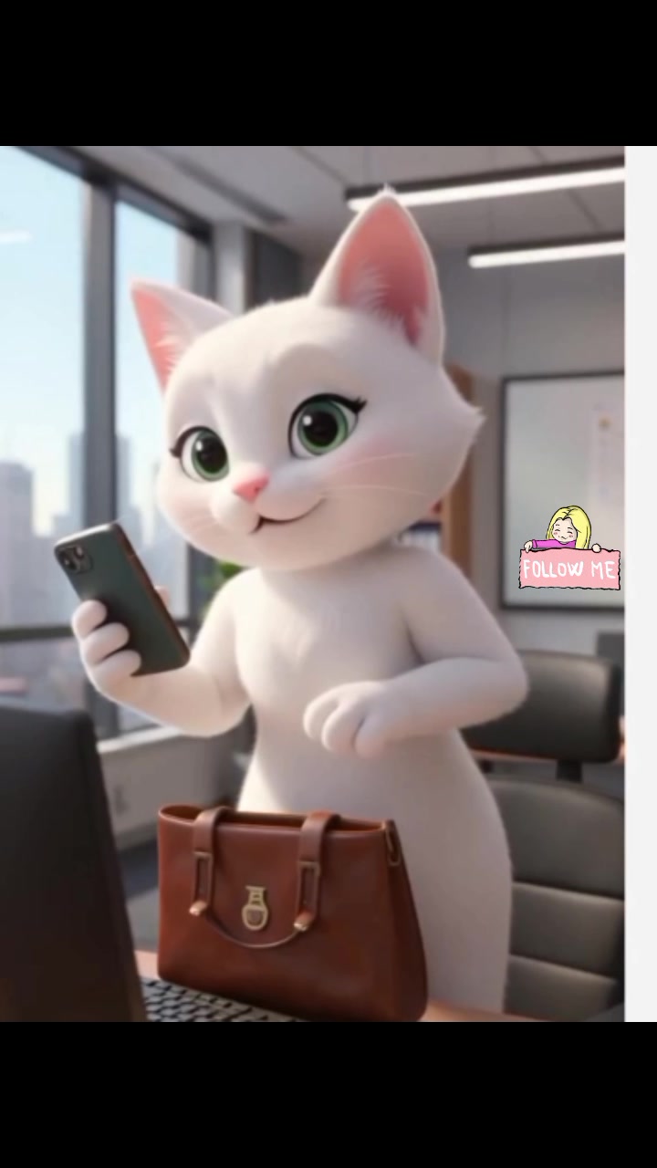 @๐ CAT CARTOON DANCING 3D
