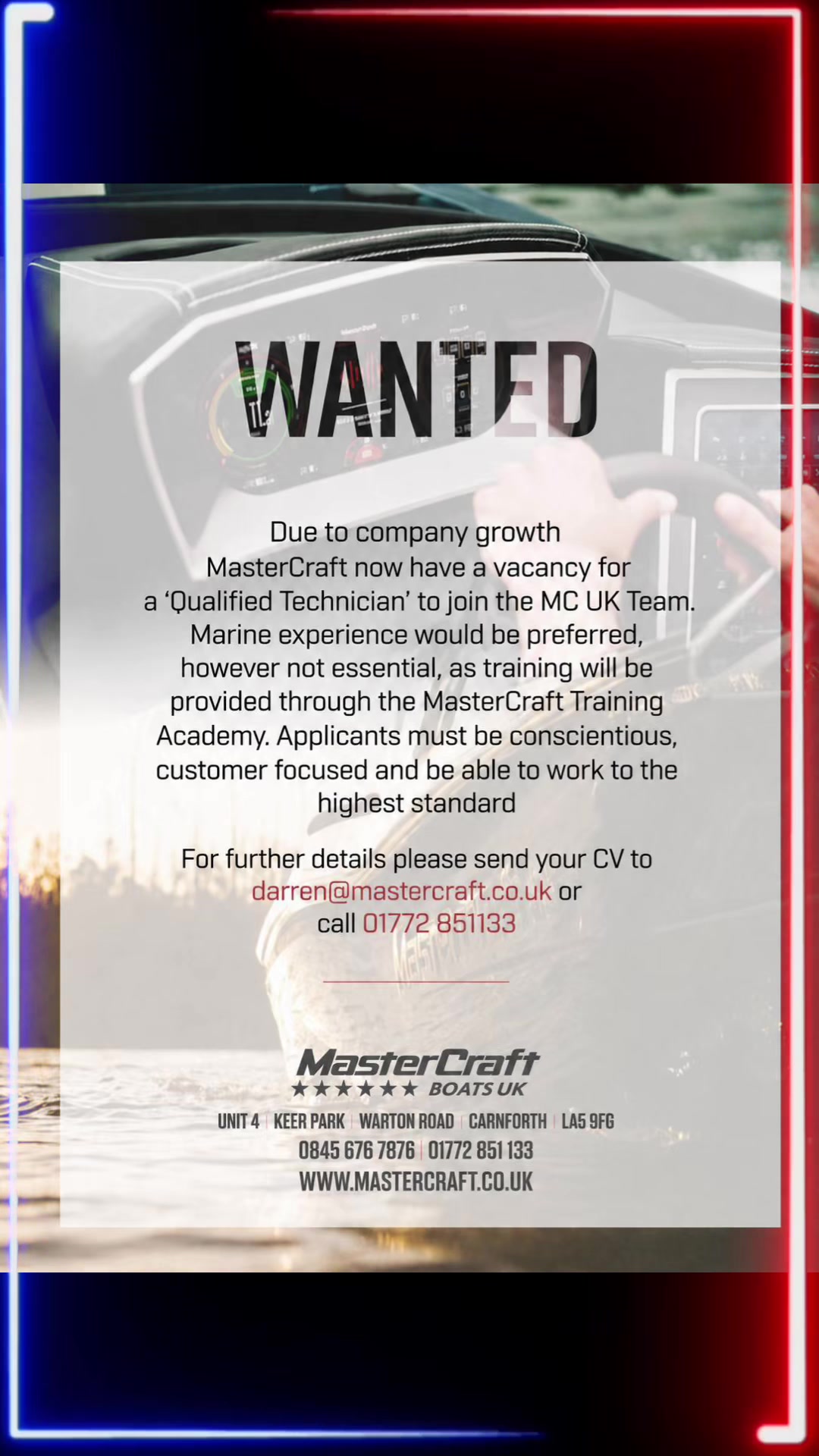 @MasterCraft Boats UK
