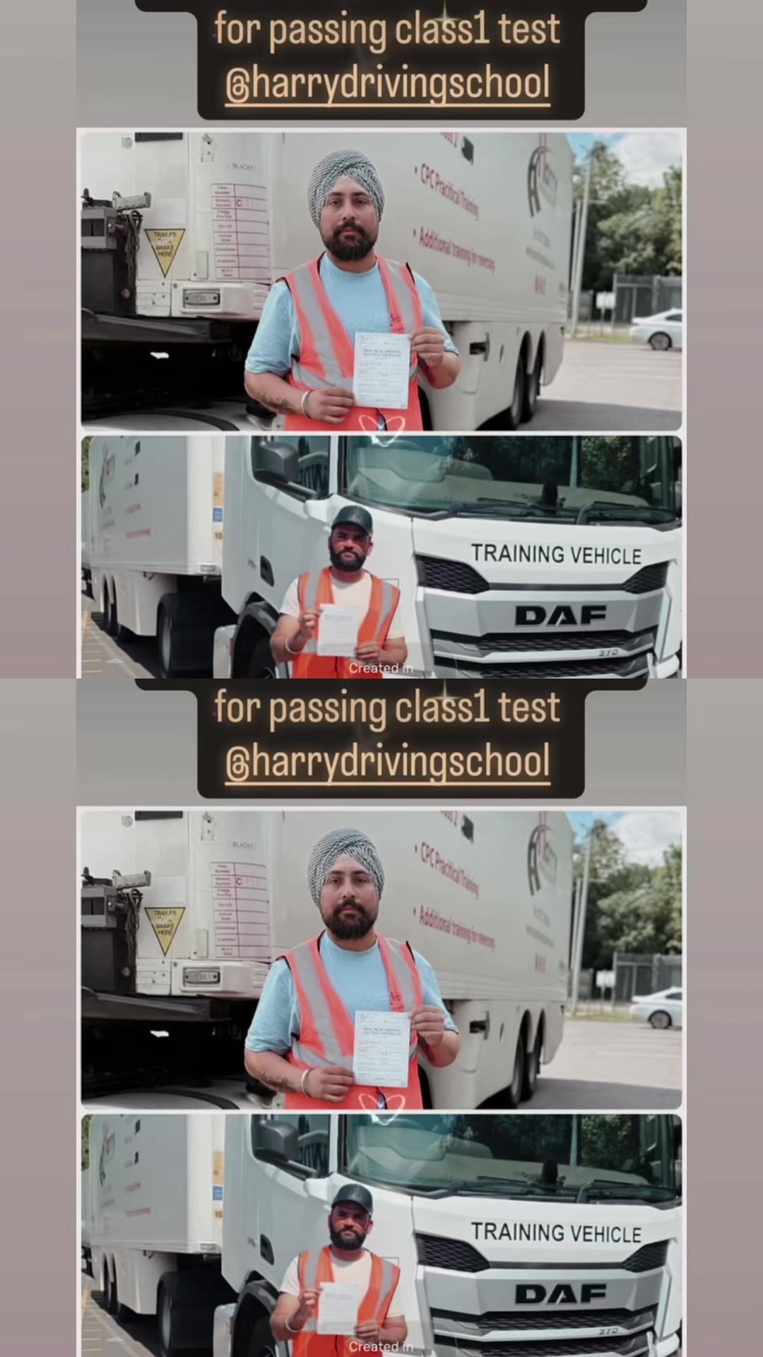 @Harry Driving School For Truck