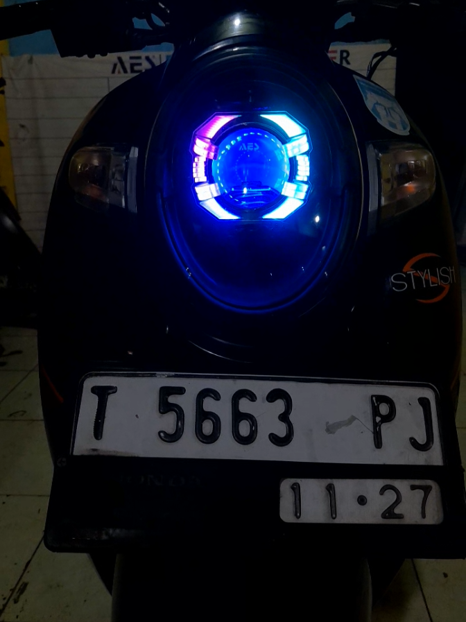 @Berkah alarm motor