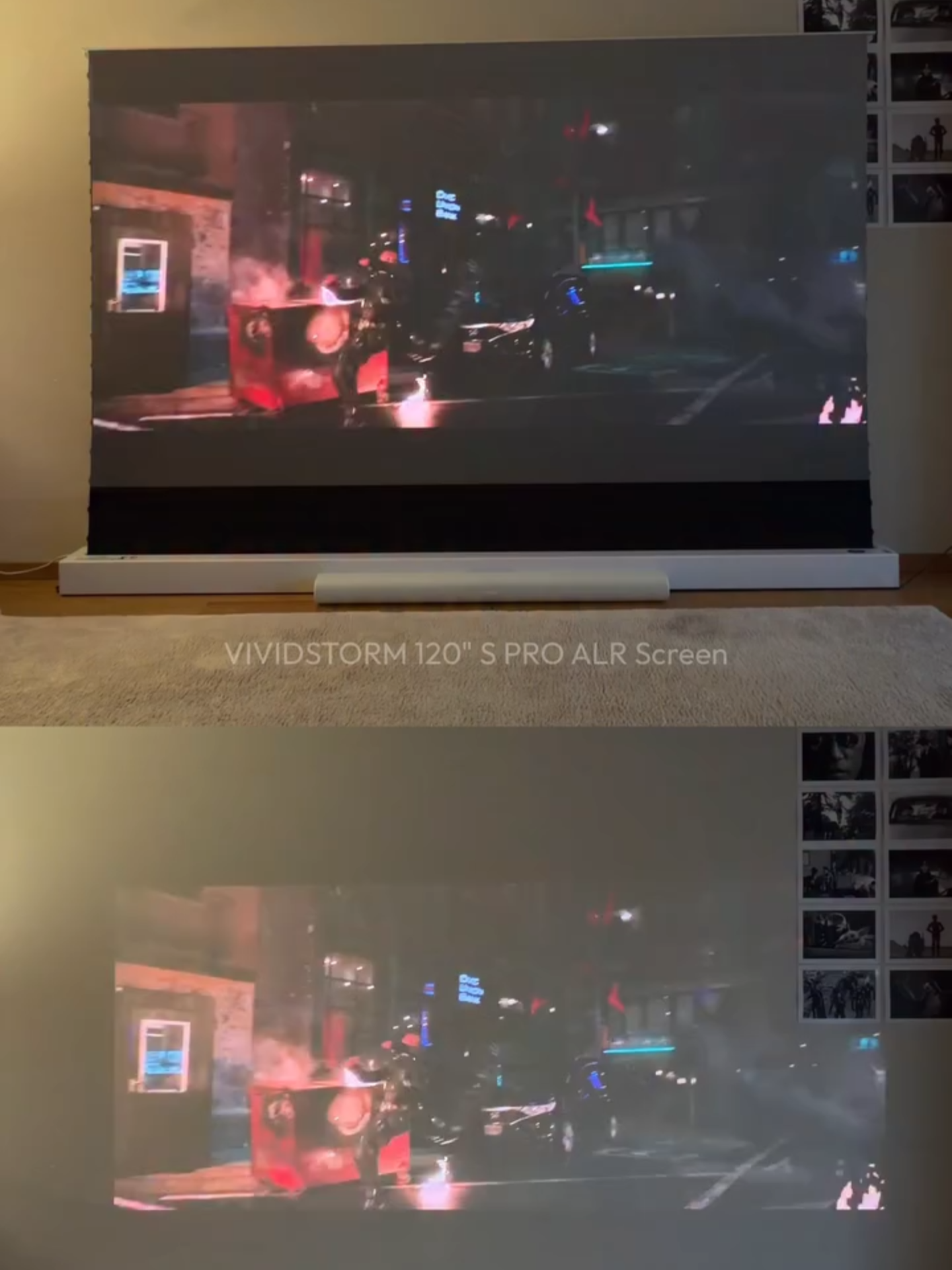 @Hidden home cinema idea