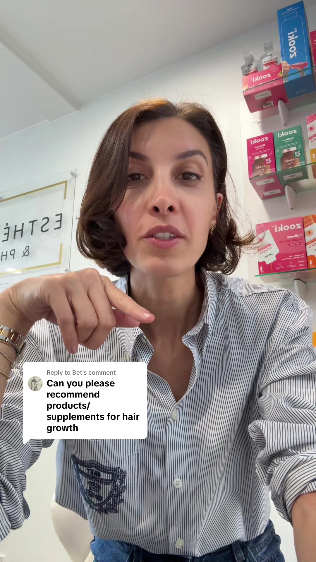 @Sarah at Esthe Clinic
