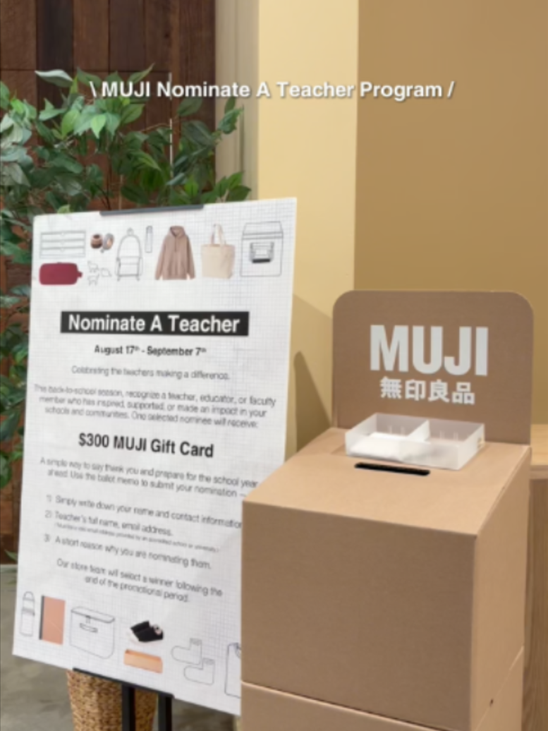 @MUJI Canada