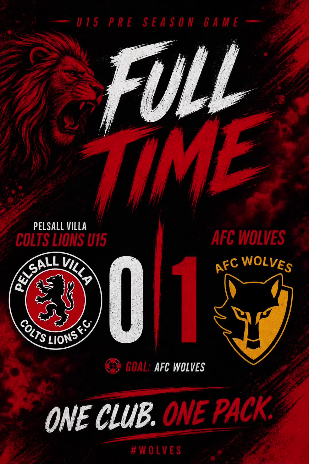 @Pelsall villa colts lions u15