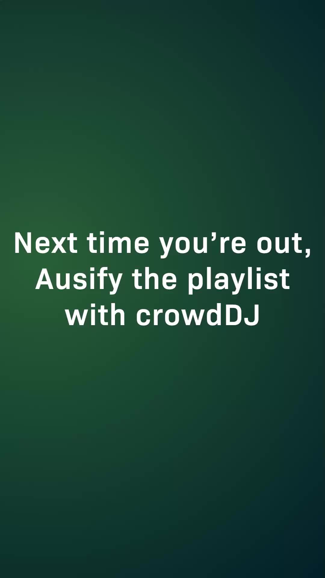 @crowdDJ