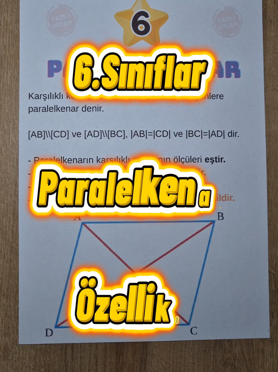 @Yazılı Hocam