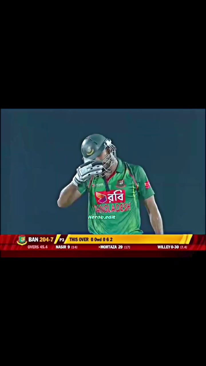 @cricket player Nerob edit