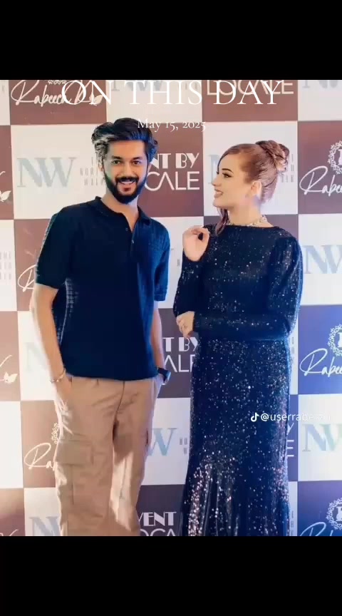 @Mr and Mrs Hussain tareen &hearts;️😍