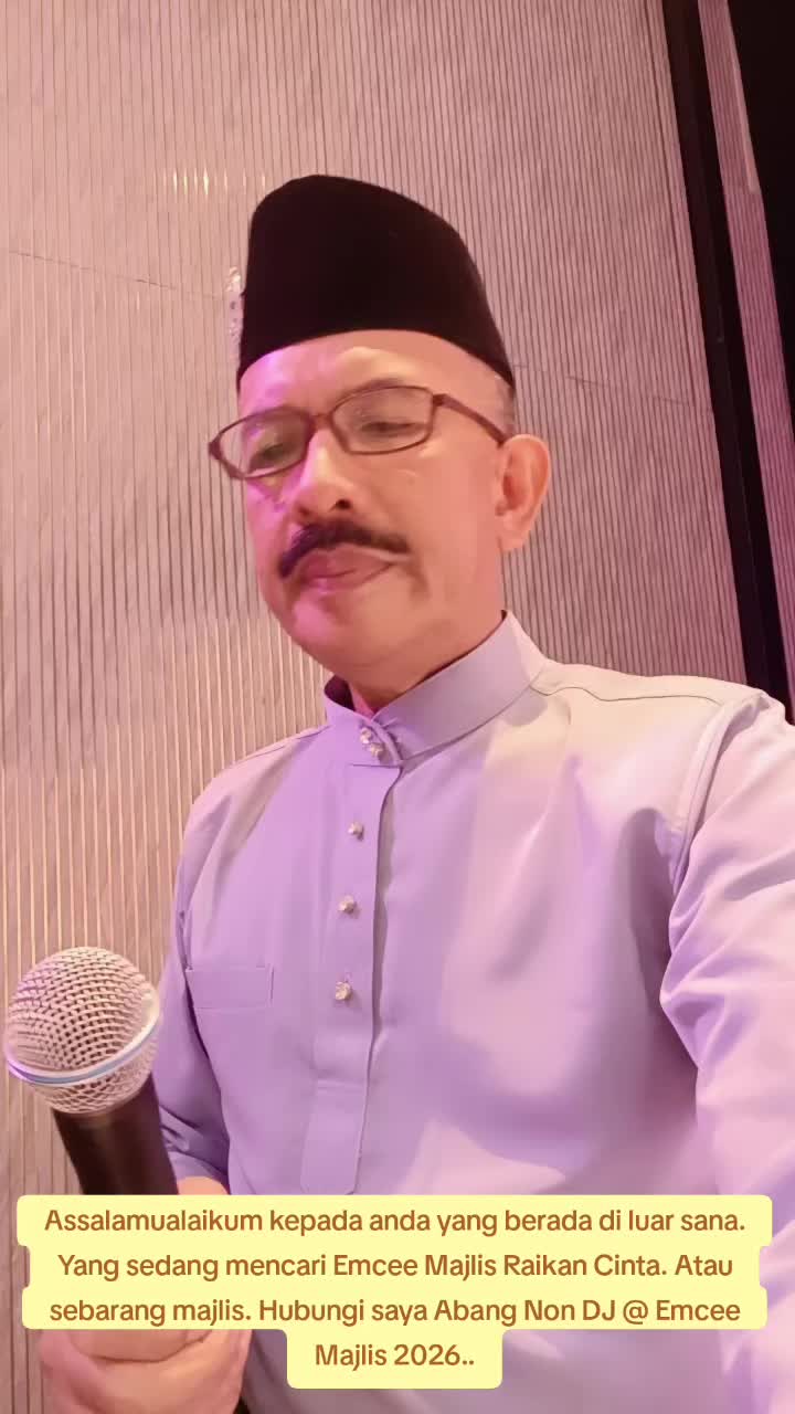 @ABANG NON DJ @ EMCEE MAJLIS
