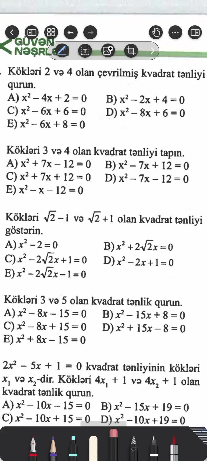 @Riyaziyyat hazırlığı👩🏫