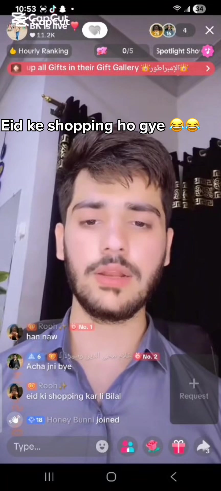 @BK is live ❣️
