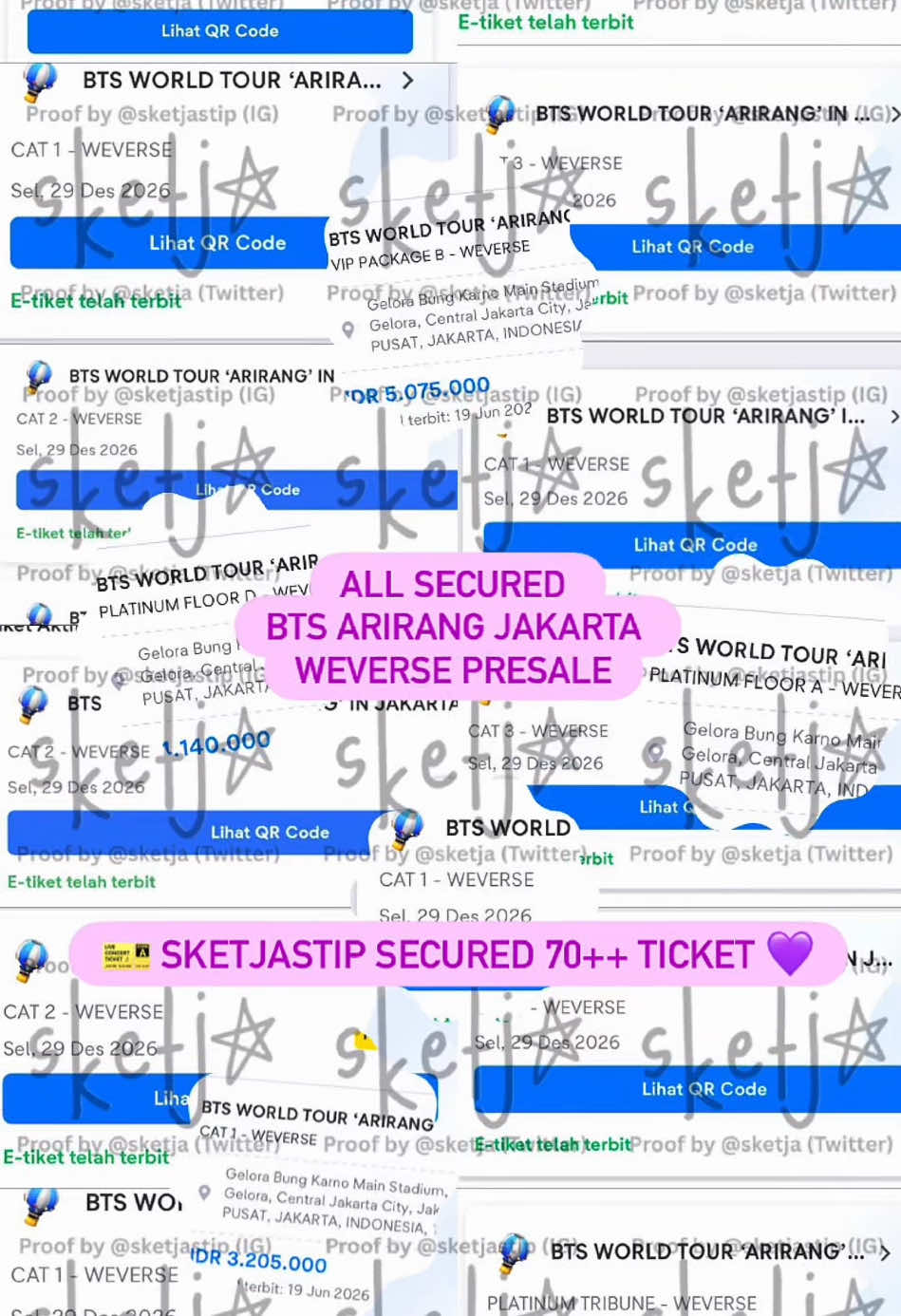 @jastip tiket konser handcarry