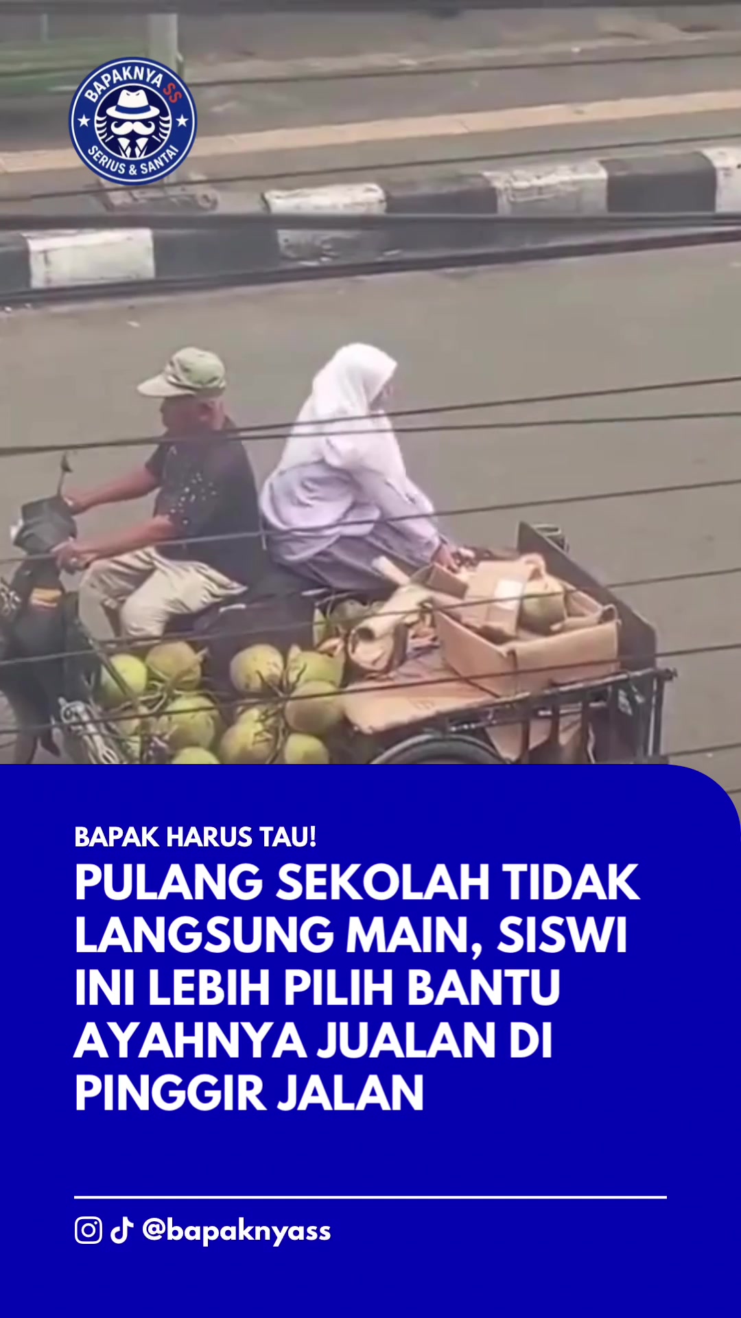 @Bapaknya Serius dan seru