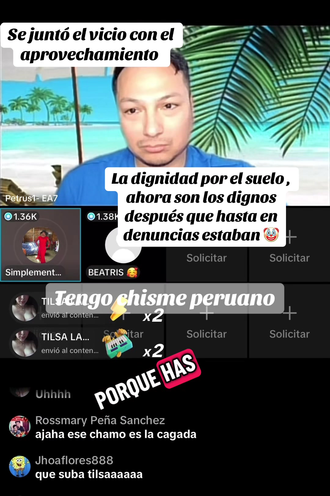@Tengo Chisme Peruano